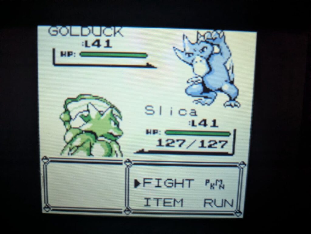 I just realized the Red and Blue Golduck sprite is doing a Vegeta impression.