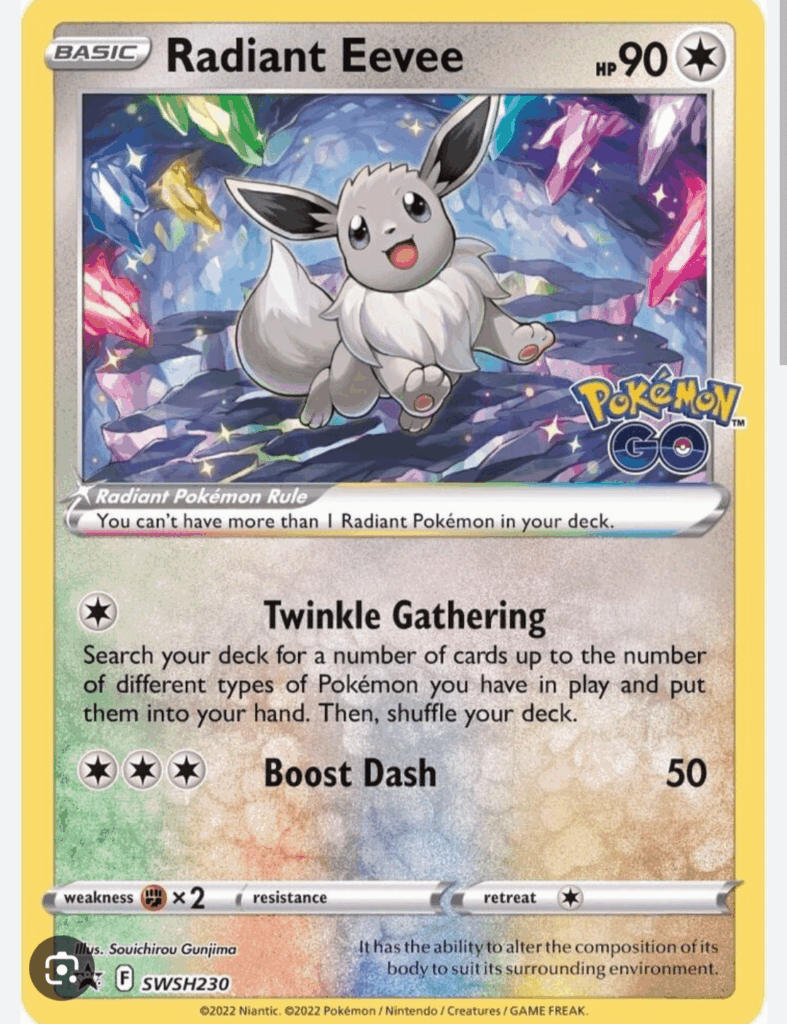 The best card in Pokémon Go.