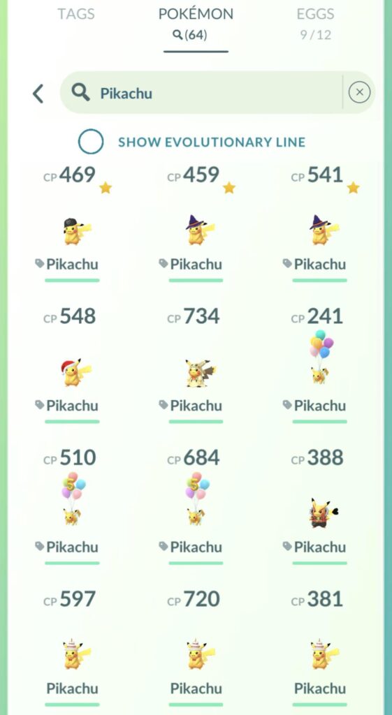 Have 64 Pikachu’s, do I keep them?