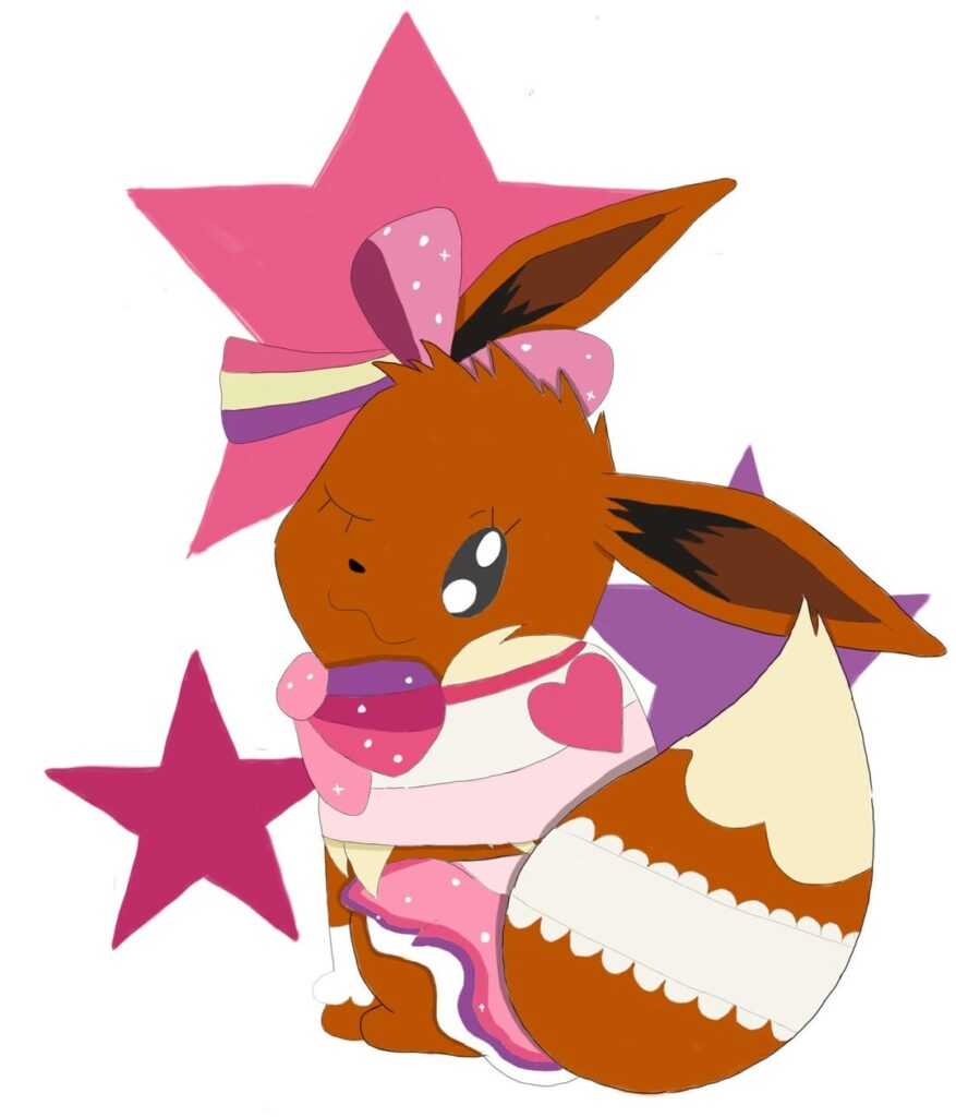 3 Eevee Drawings
