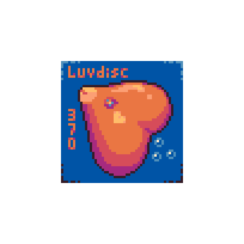 [OC] I Love Luvdisc, Do You Love Luvdisc? Unironically, it's my favorite fish!