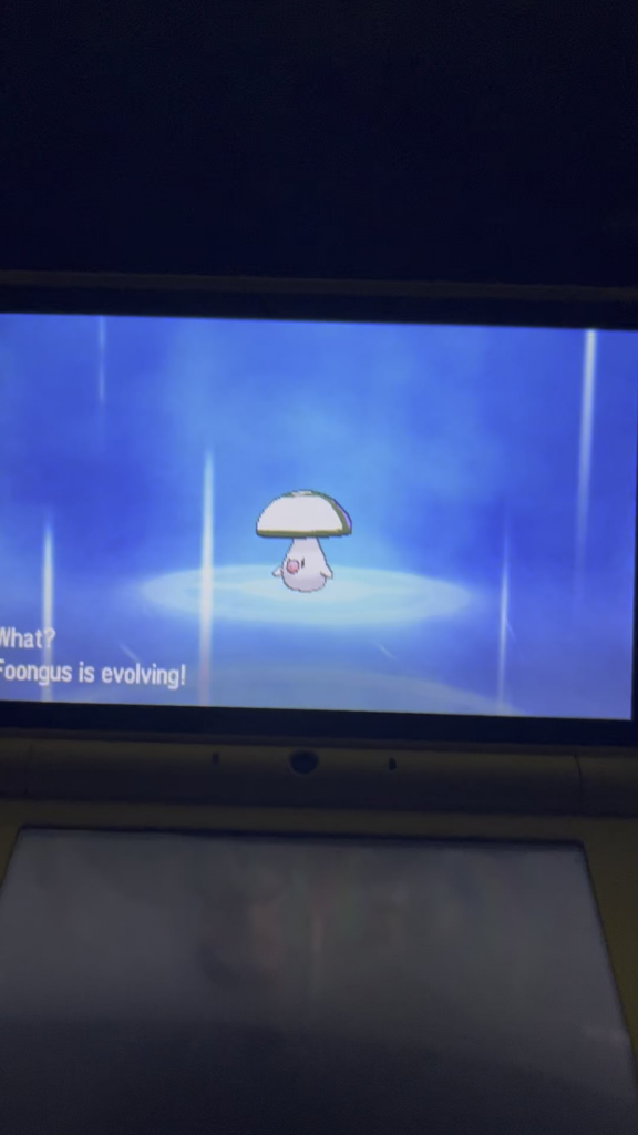 I hatched a shiny foongus today