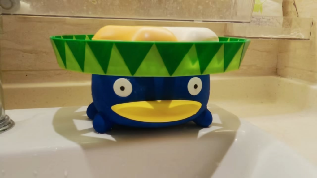 Turned a Lotad into a soap holder! What do you guys think of this idea?