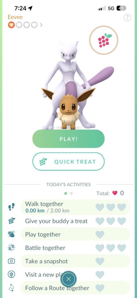 why is my eevee acting up like this?