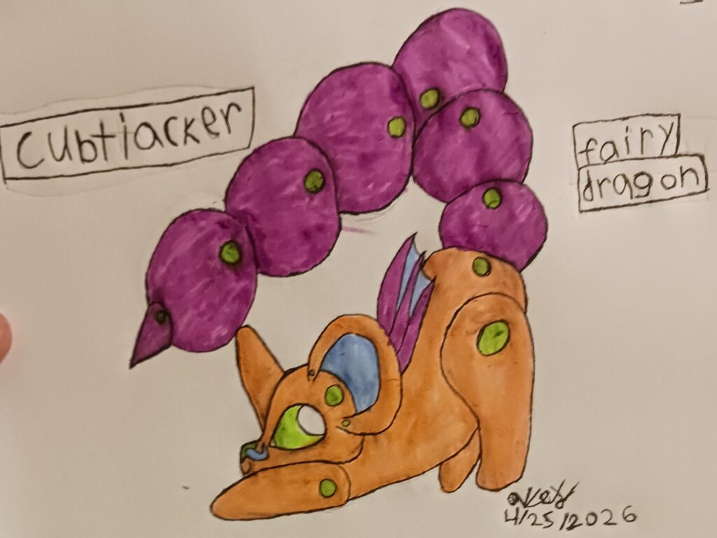 I tried making a manticore fakèmon and I combined it with a nutcracker I wanted to evolve it but I can't think about how it would work
