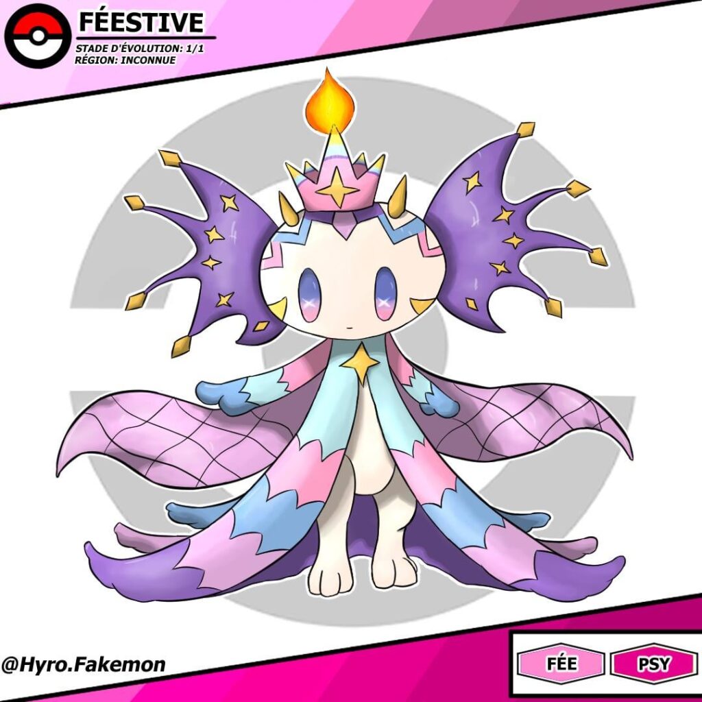 Meet Féestive (October 2024) Do you approve the design ? ✌😁 (No IA🚫)
