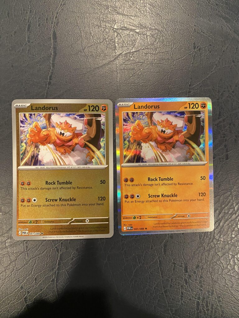 Does anyone know why these 2 cards are different?