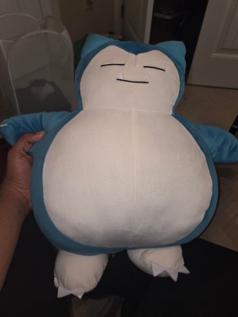 I feel like my perception of Snorlax is changing from this one plush