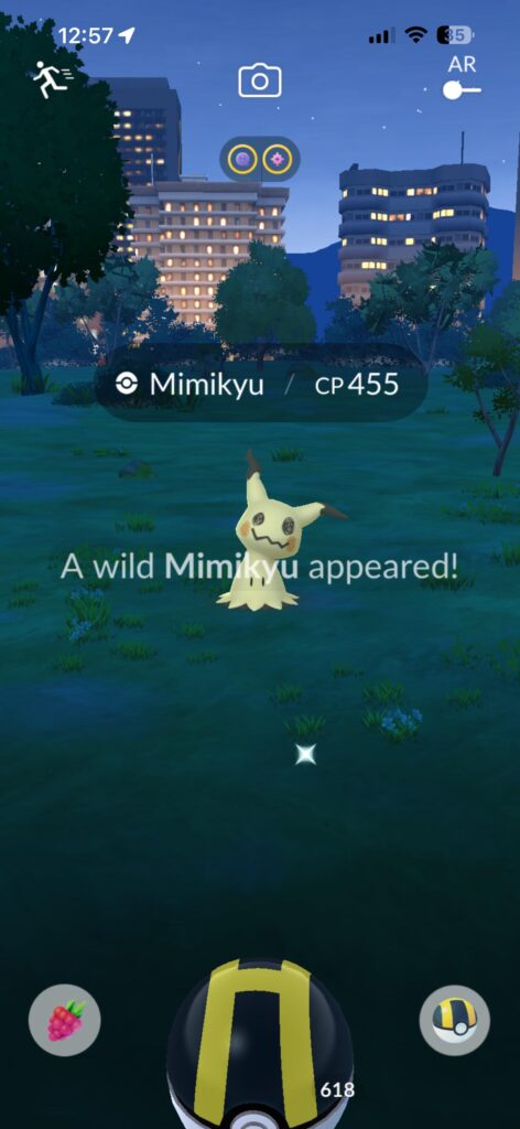 12:57am Sydney - Mimikyu still spawning