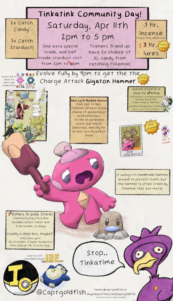 Tinkatink Community Day Saturday!