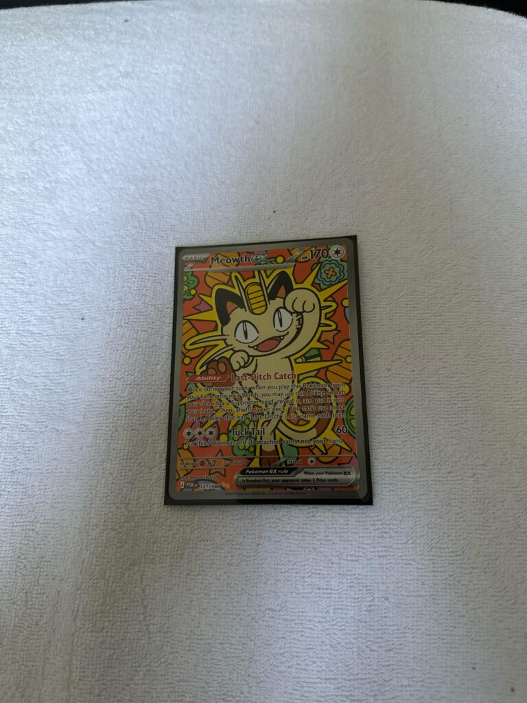 Pulled this out of my first ever pack of perfect order so feeling lucky 🤪