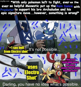 Can we talk about how broken Mega Magearna is/will be once it drops into competitive? It is far more terrifying than Mega-Zygarde, ever HOPES to be...it is literally an fictional antagonist with how comically goofy it will be to FIGHT against!