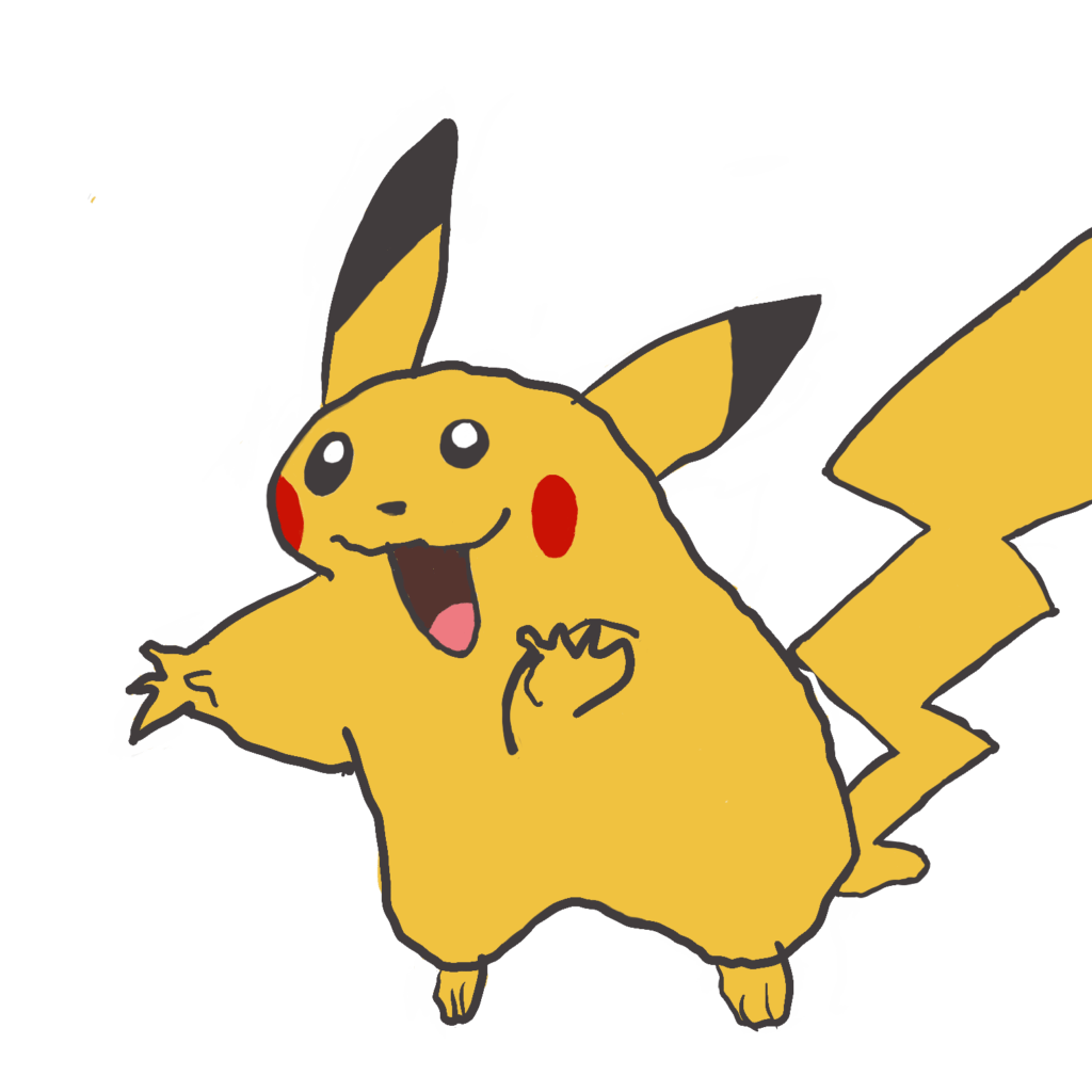 My pikachu drawing