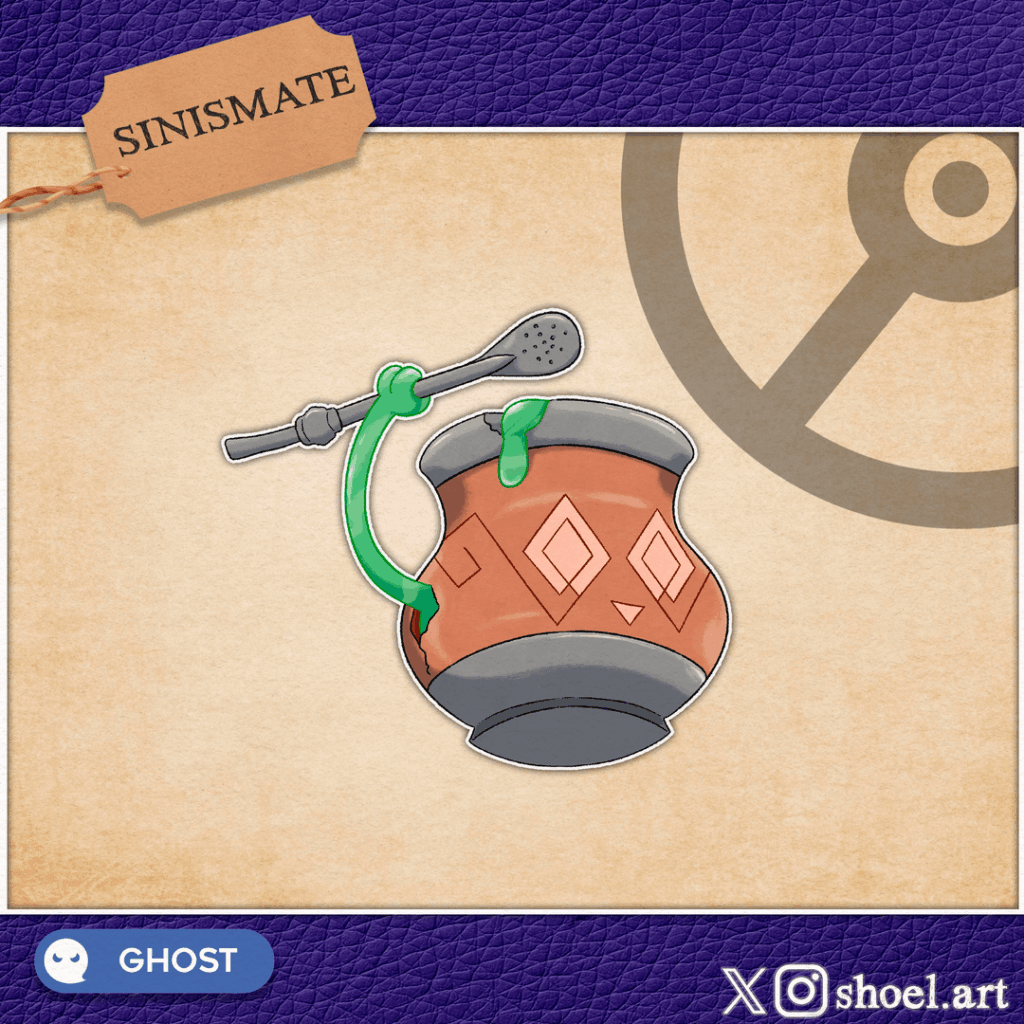 Regional form for Sinistea!, a "Mate" version 🧉