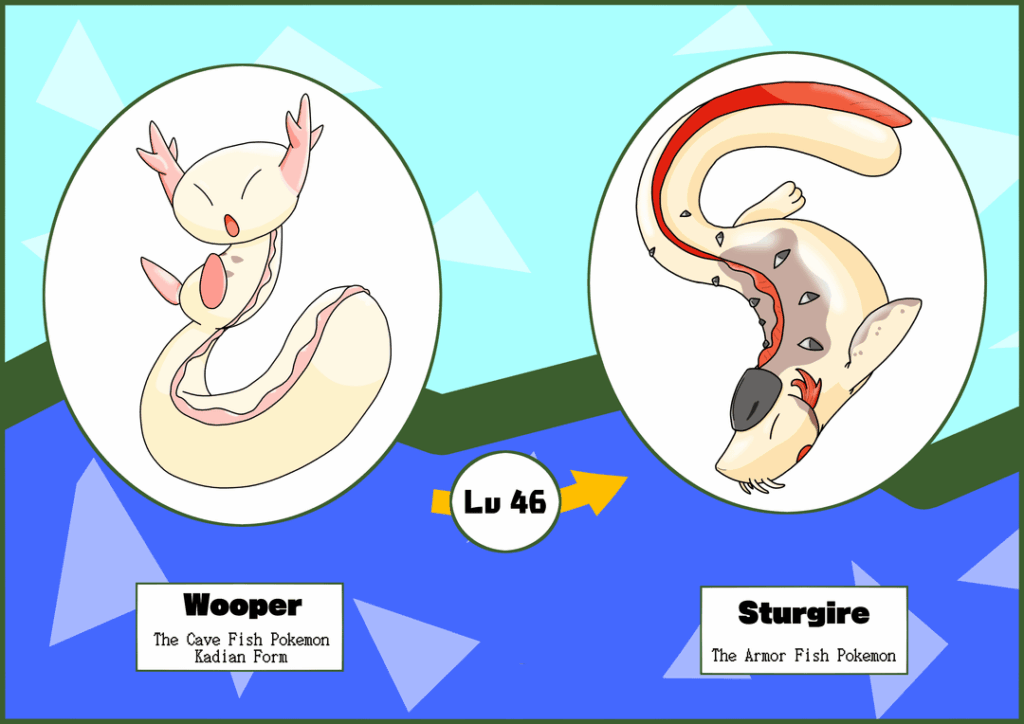 Never Enough Woops. Kadia Dex #049 Kadian Wooper and #050 Sturgire
