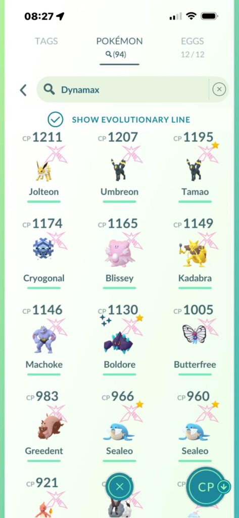 Help on GMax battles pogo