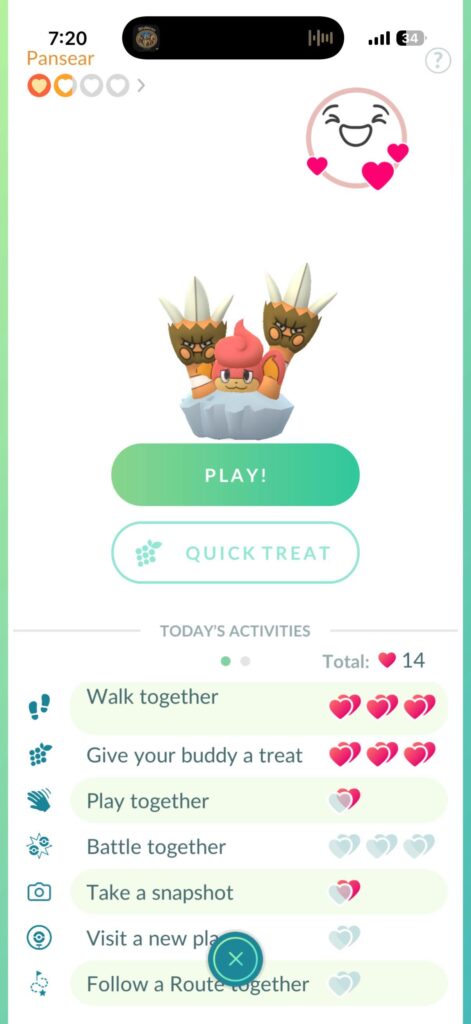 Has anyone ever experienced this after walking your buddy?