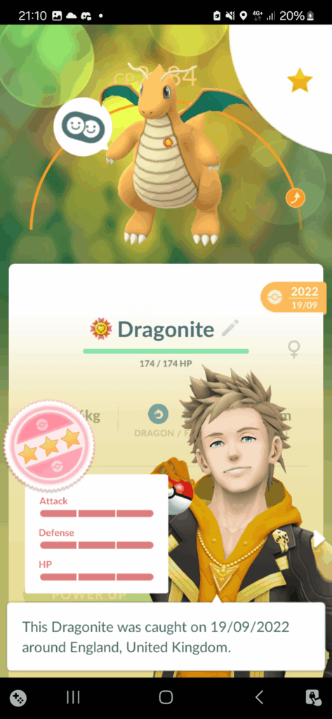 OMW to my first 4K pokemon!