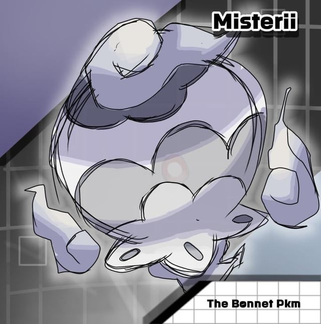 A bunch of Sp0oKyyy ghost types (Misteri,Fograce,Dewmise)