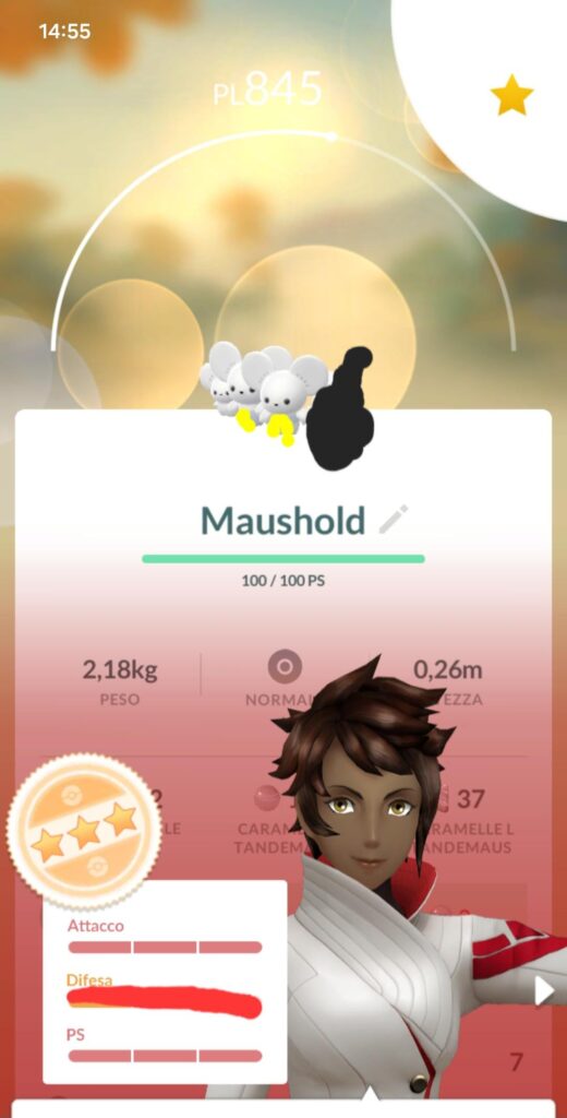 100%, shiny and with just one kid! I won at this game