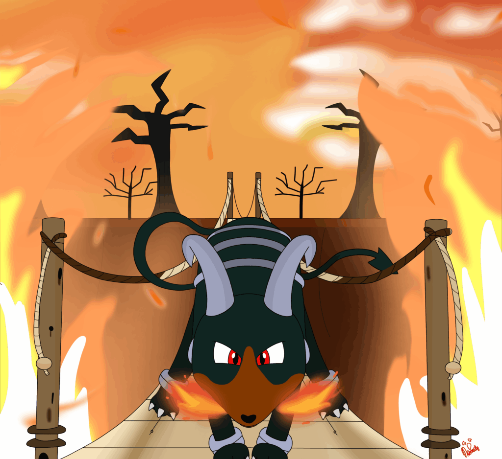 Houndoom fanart made by me. Hope you like it