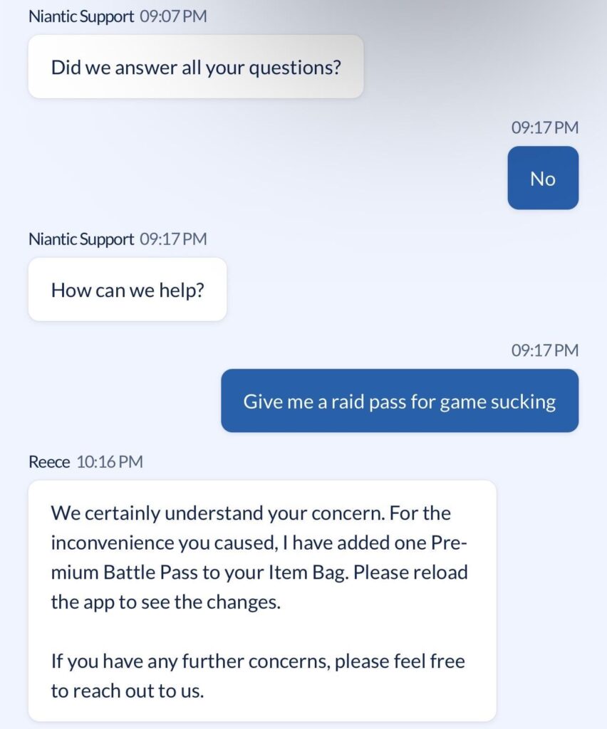 One way to get a free raid pass