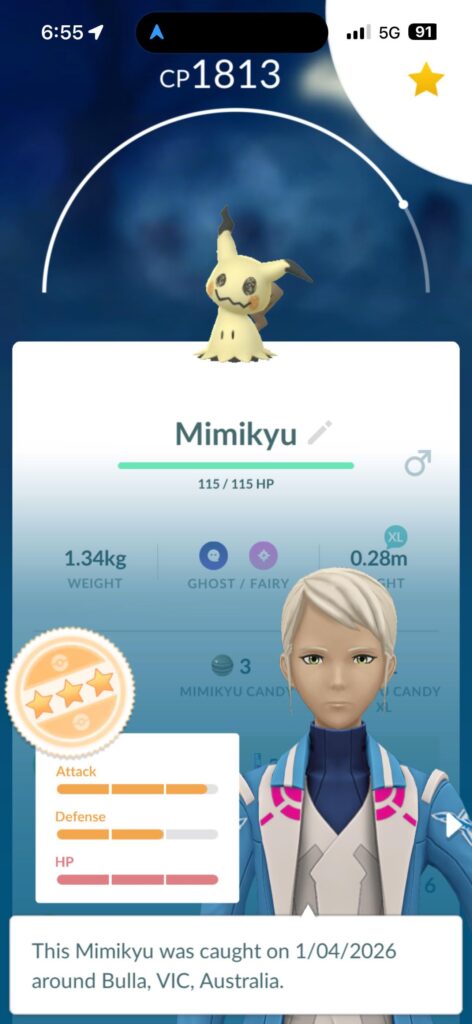 Finally mimikyu