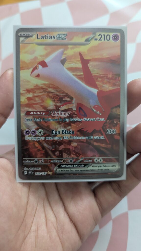 Pulled a chase card from Surging Sparks
