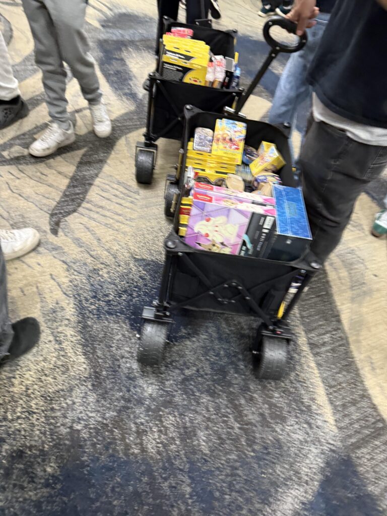 The state of card shows