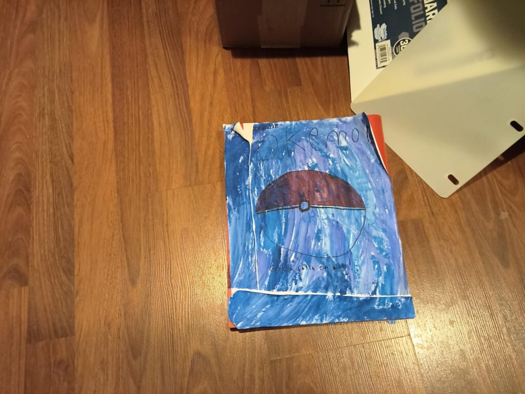 First step completed of making a binder for my friend