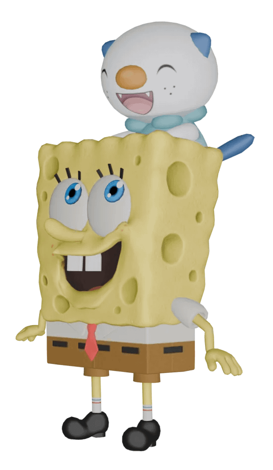 SpongeBob would love Pokémon.