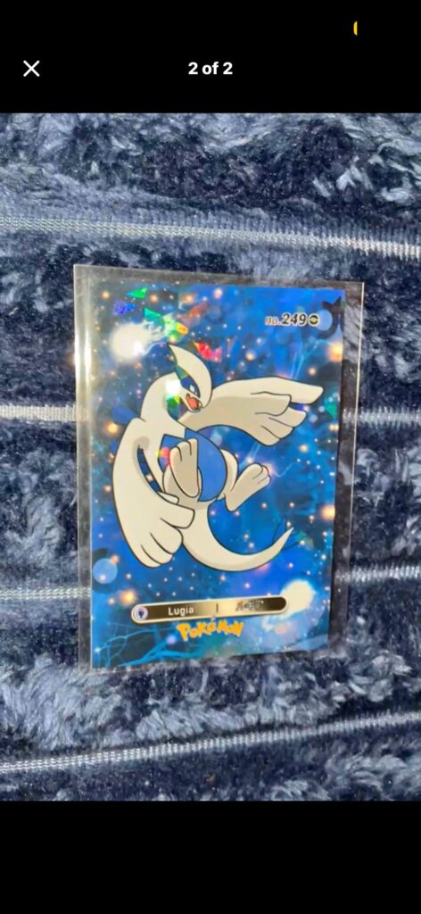 Lugia Card Question