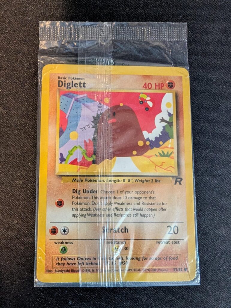 Sealed Diglett question