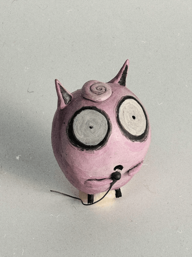 I made a cursed gothic Jigglypuff… and I kinda love it