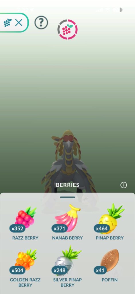 You never know when you might need 1,939 berries…