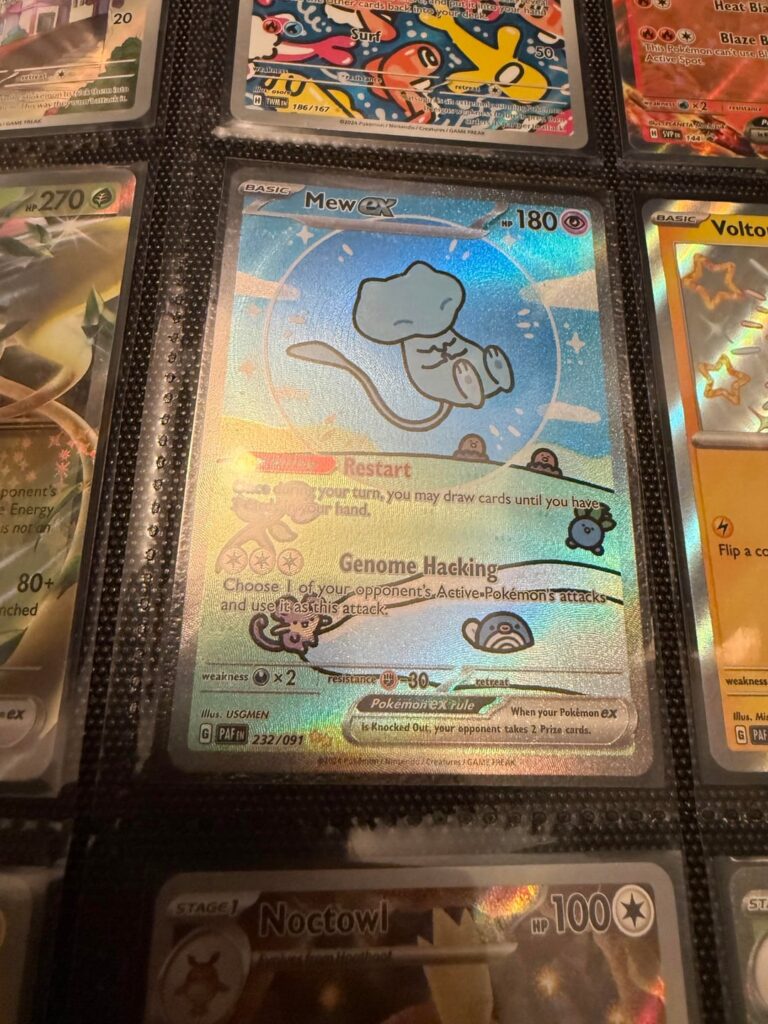 My Paldean Fates “Bubble Mew”… misprint/error?