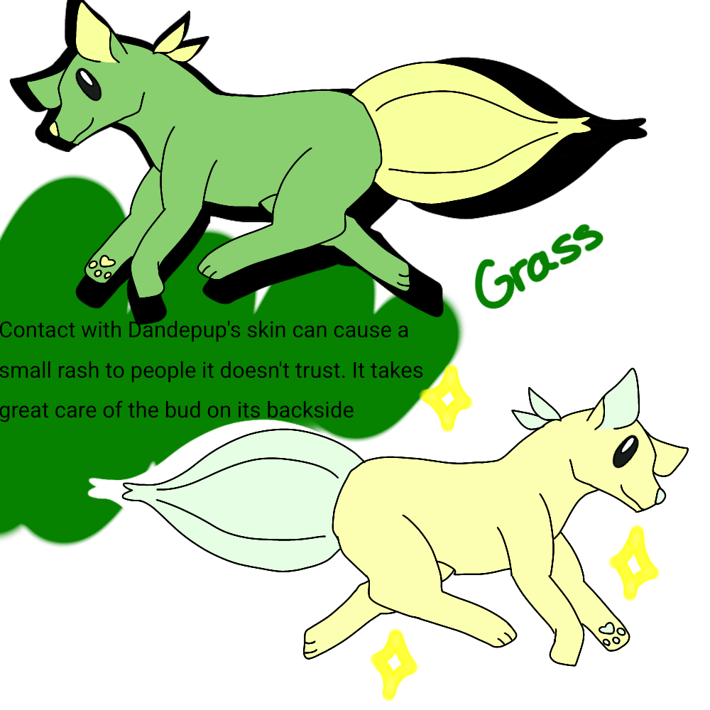 Dandepup, The Poisonous Dog Pokemon