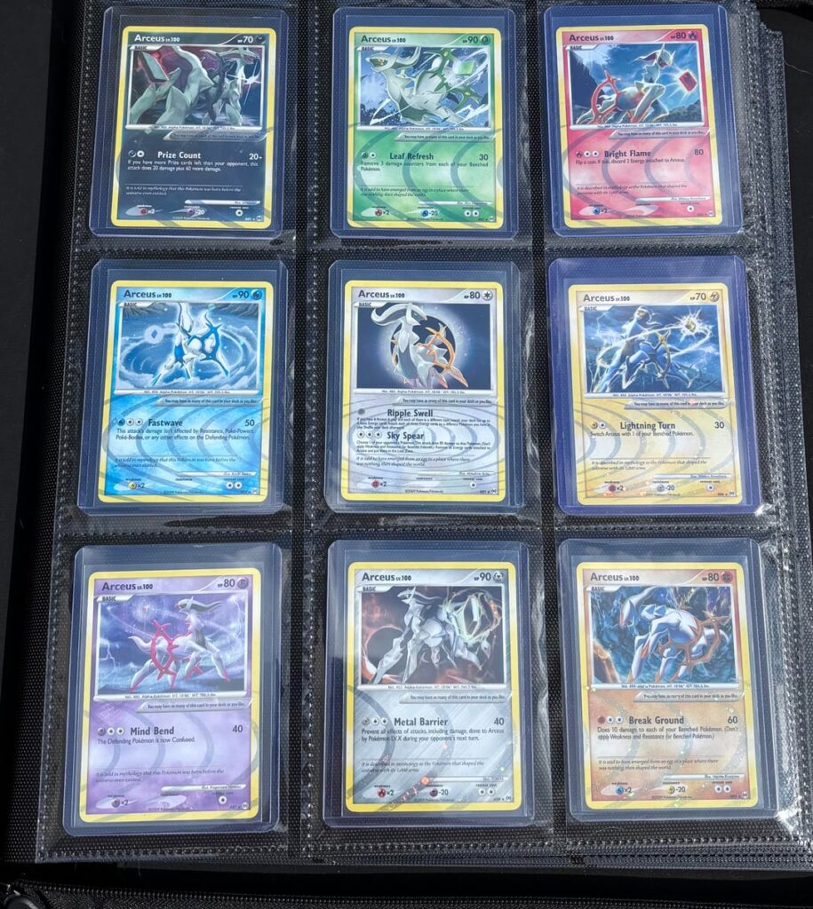 Finally finished with my Arceus master set (english only)