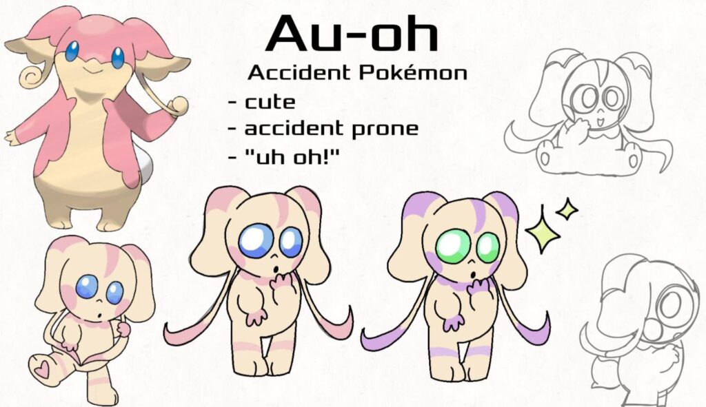Au-oh! The Accident Pokémon!