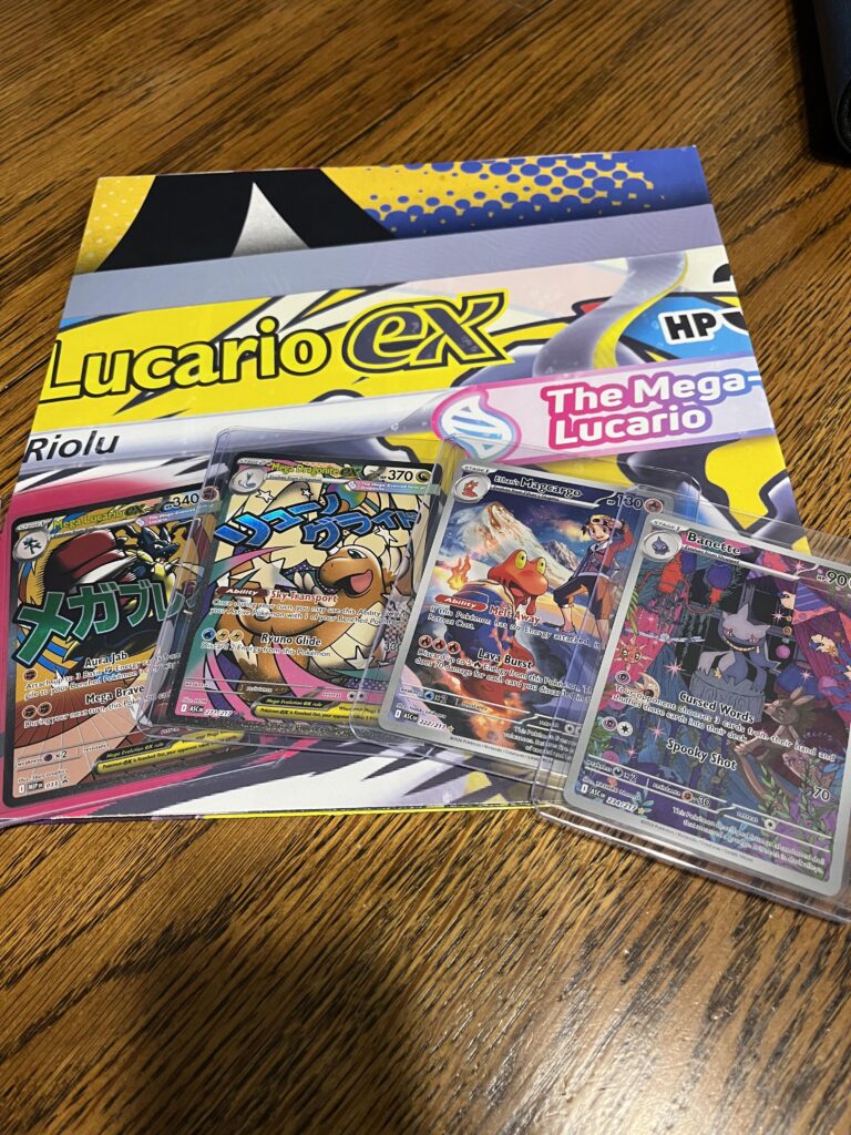 Mega lucario box pulls