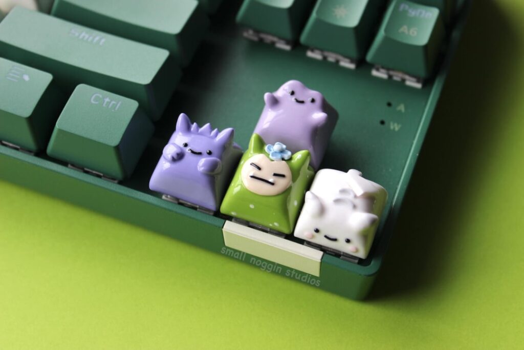Made some new artisan keycaps!