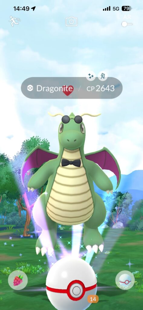 Shiny Costume Dragonite