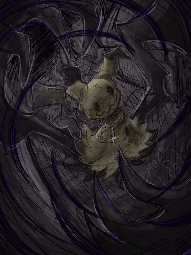 Mimikyu Sketch (OC)