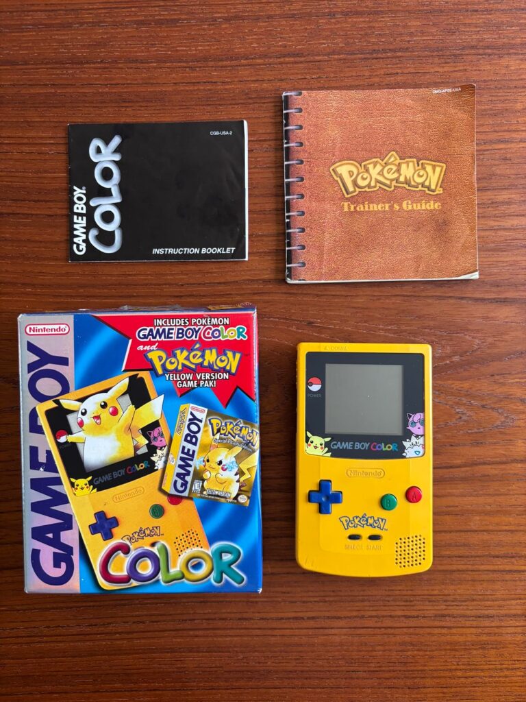 My first system/game: Pokemon Special Edition Gameboy Color