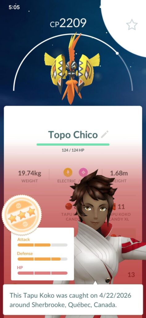 Named my favorite pokemon after my favorite water