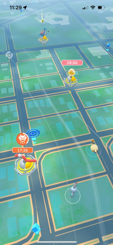 uhhh…it went the the map after a raid and won’t let me catch the raid pokemon??? it went here after the trainer awards screen with no menus… literally wtf do i do pls help