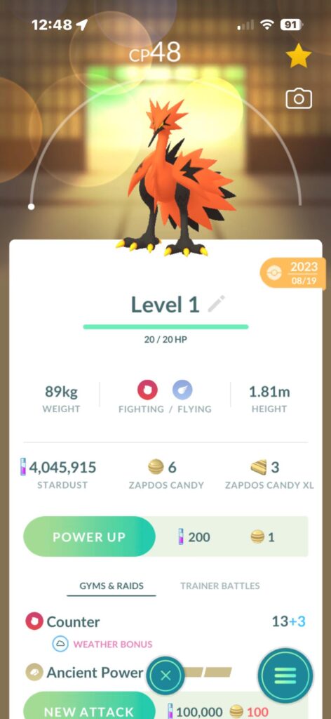 If I transfer this to home will it level 1 still?