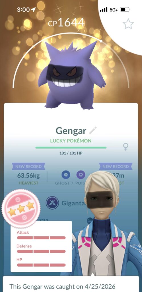 Lucky went well today.
