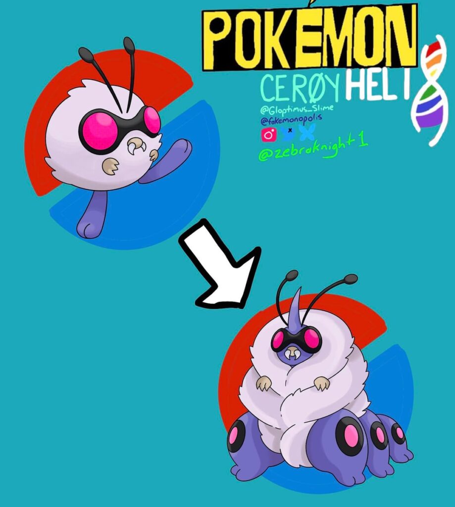 [adopt] Regional Venonat +Evo (adopted from @zebraknight1 on insta)