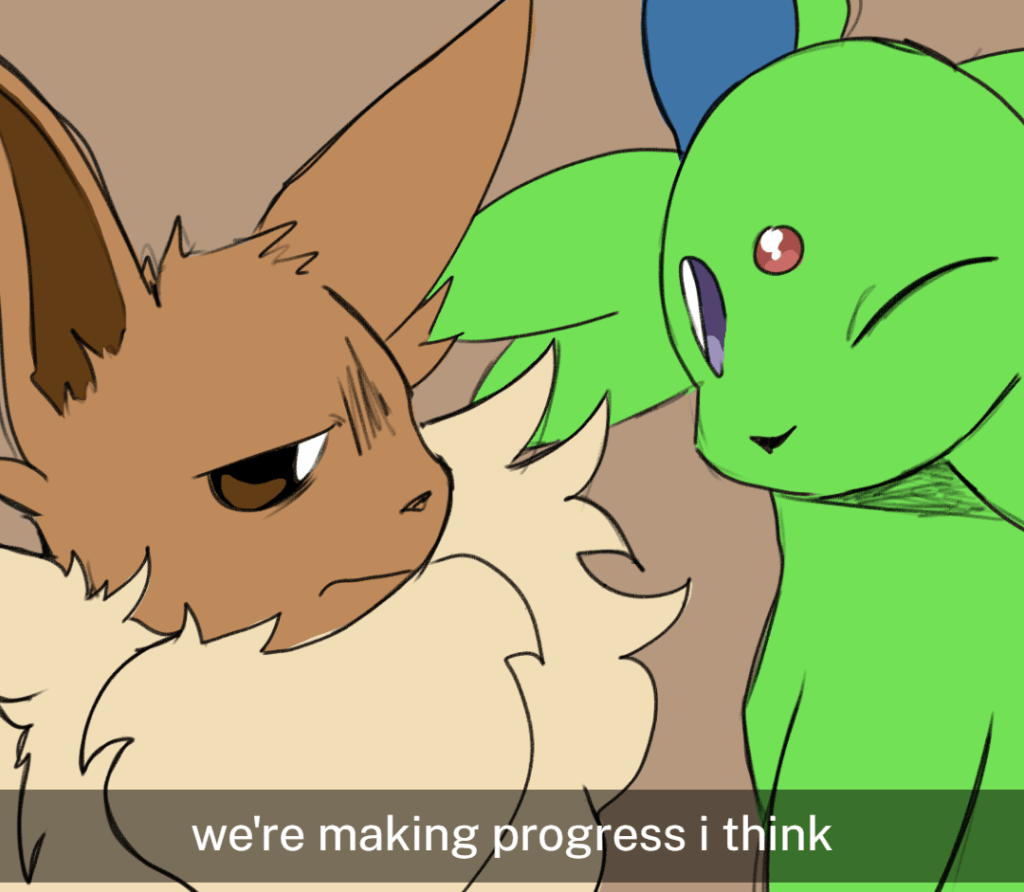 Eevee's Jealous (OC)